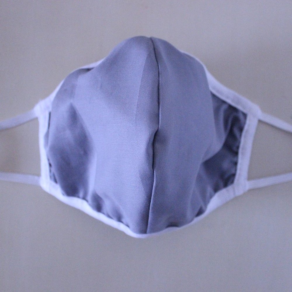 3 Layered Cloth Mask - Gray